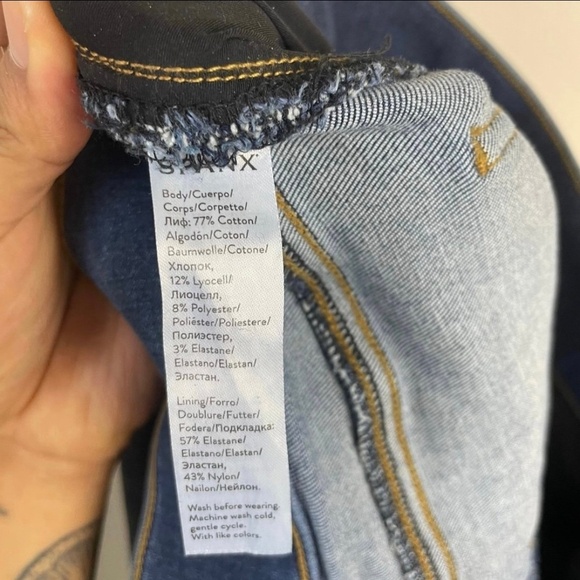 Spanx Distressed Skinny Jeans - Picture 10 of 11